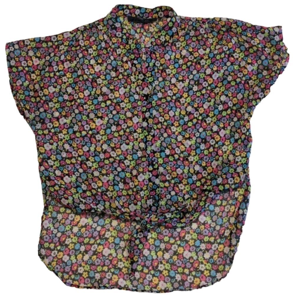 Y2K‎ Retro Besties  floral  kids top